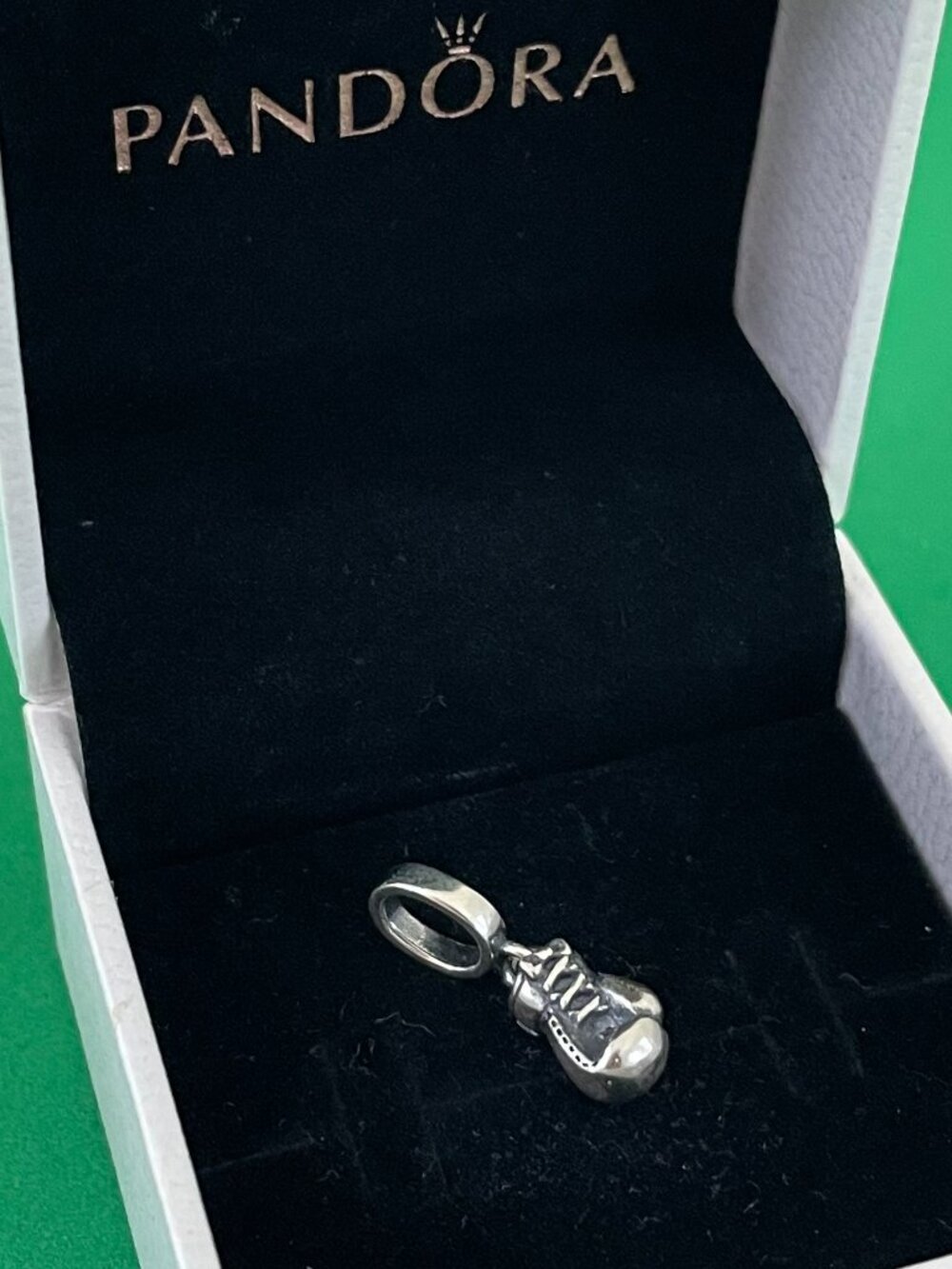 Authentic Pandora Boxing Glove Dangle Charm